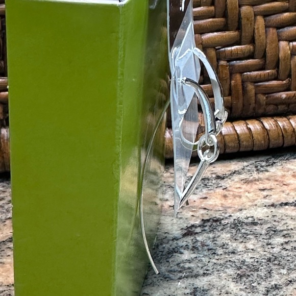 Nine West- Silver Tone Threader Earrings, NWT - Picture 6 of 6